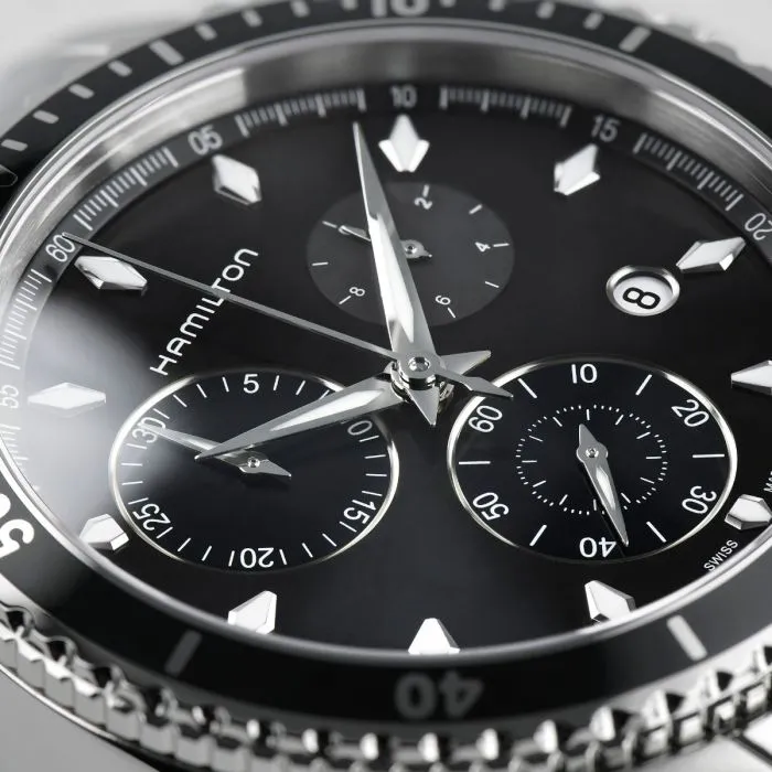 Hamilton Jazzmaster Seaview Chrono Black H37512131 detay görseli 4