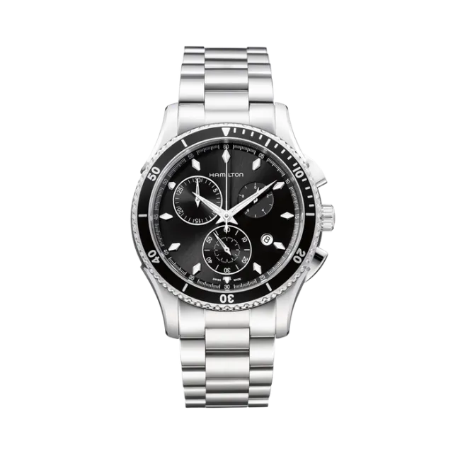 Hamilton Jazzmaster Seaview Chrono Black H37512131 Görsel 1