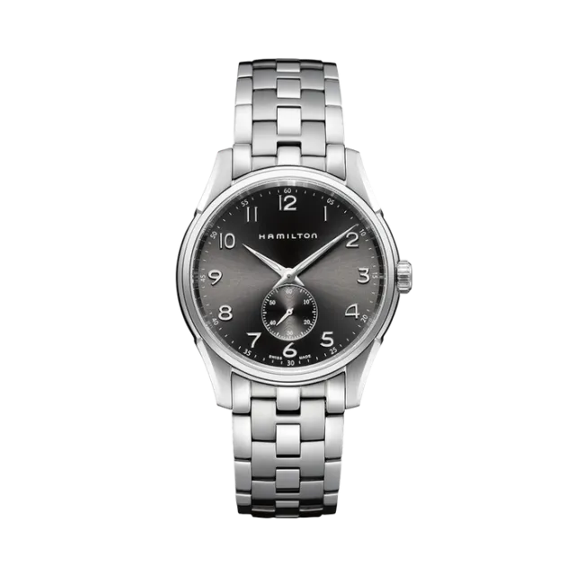 Hamilton Jazzmaster Thinline Small Second Grey H38411183 Görsel 1