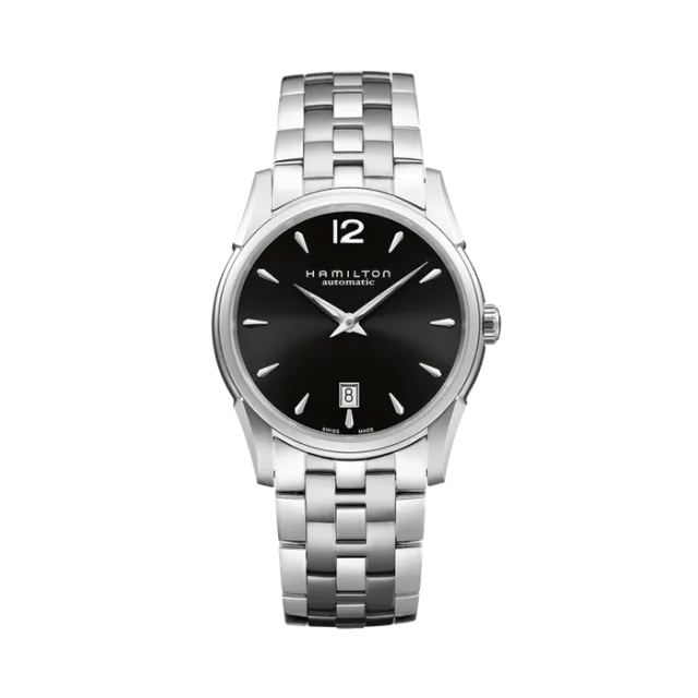 Beğenmek için çift tıkla Hamilton Jazzmaster Slim Auto Black H38515135 Görsel 1