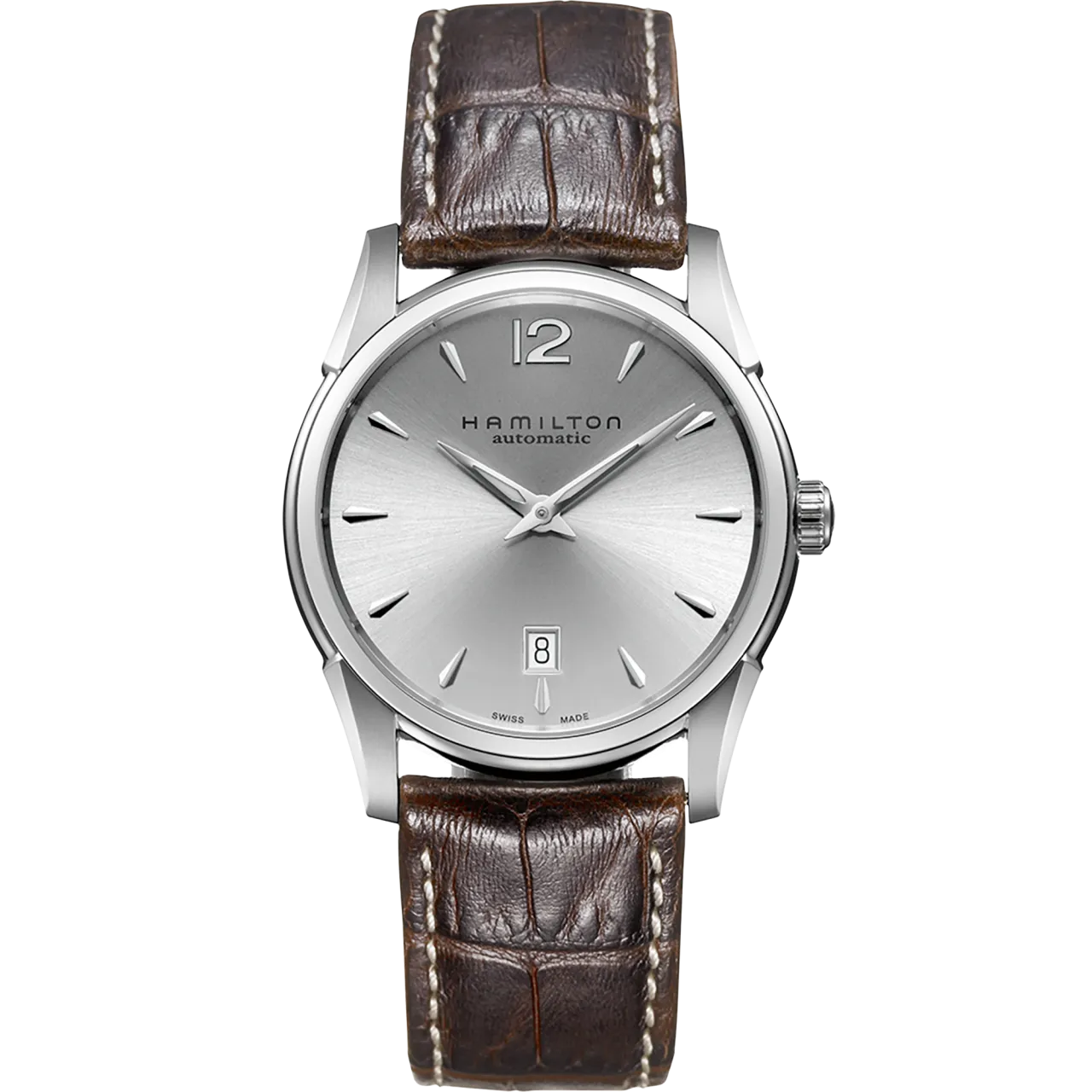 Hamilton Jazzmaster Slim Auto Silver H38515555 detay görseli 1