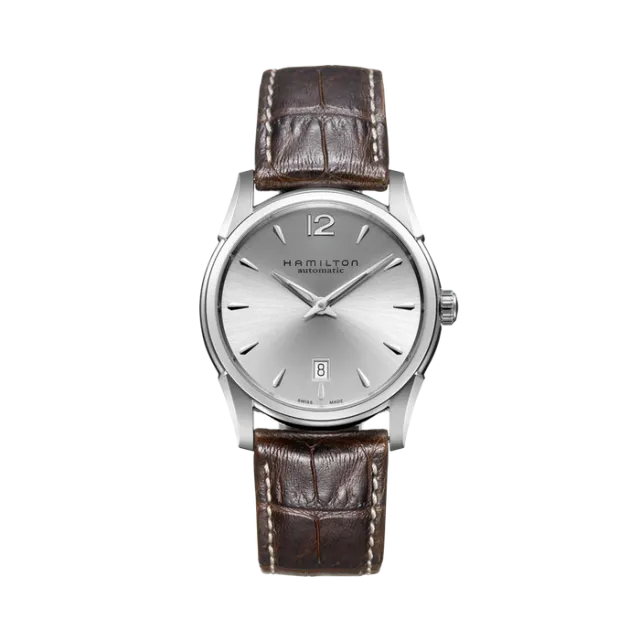 Hamilton Jazzmaster Slim Auto Silver H38515555 Görsel 1