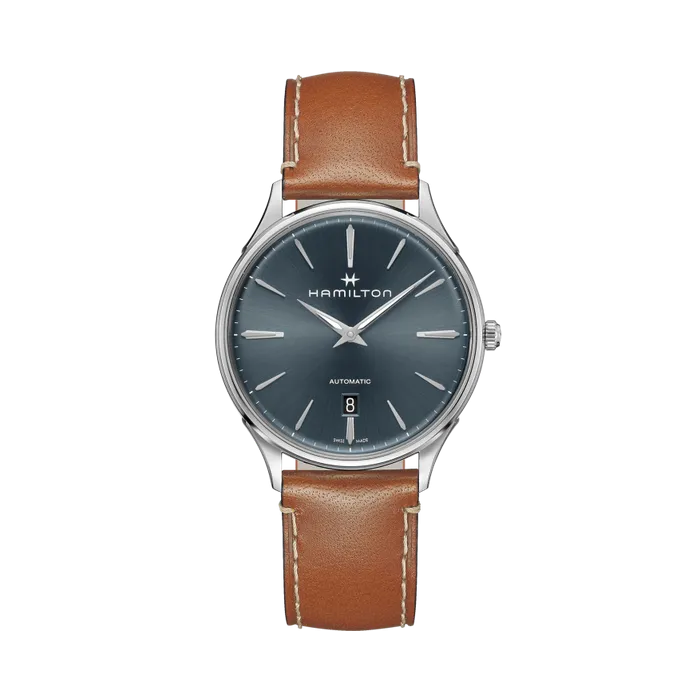 Hamilton Jazzmaster Thinline Auto Mavi H38525541