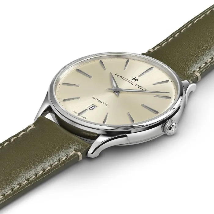 Hamilton Jazzmaster Thinline Auto White H38525811 detay görseli 3