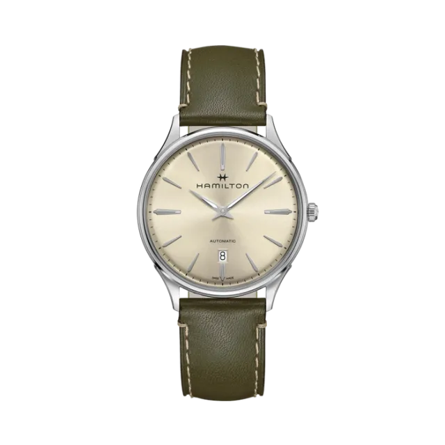 Beğenmek için çift tıkla Hamilton Jazzmaster Thinline Auto White H38525811 Görsel 1