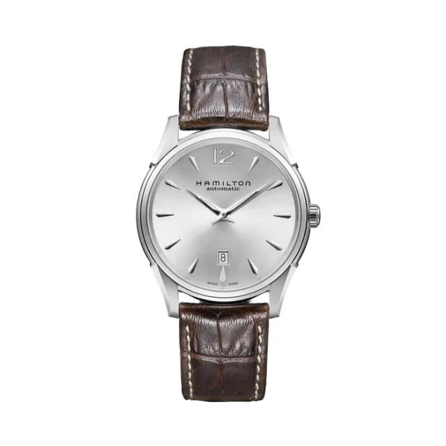 Beğenmek için çift tıkla Hamilton Jazzmaster Slim Auto Silver H38615555 Görsel 1