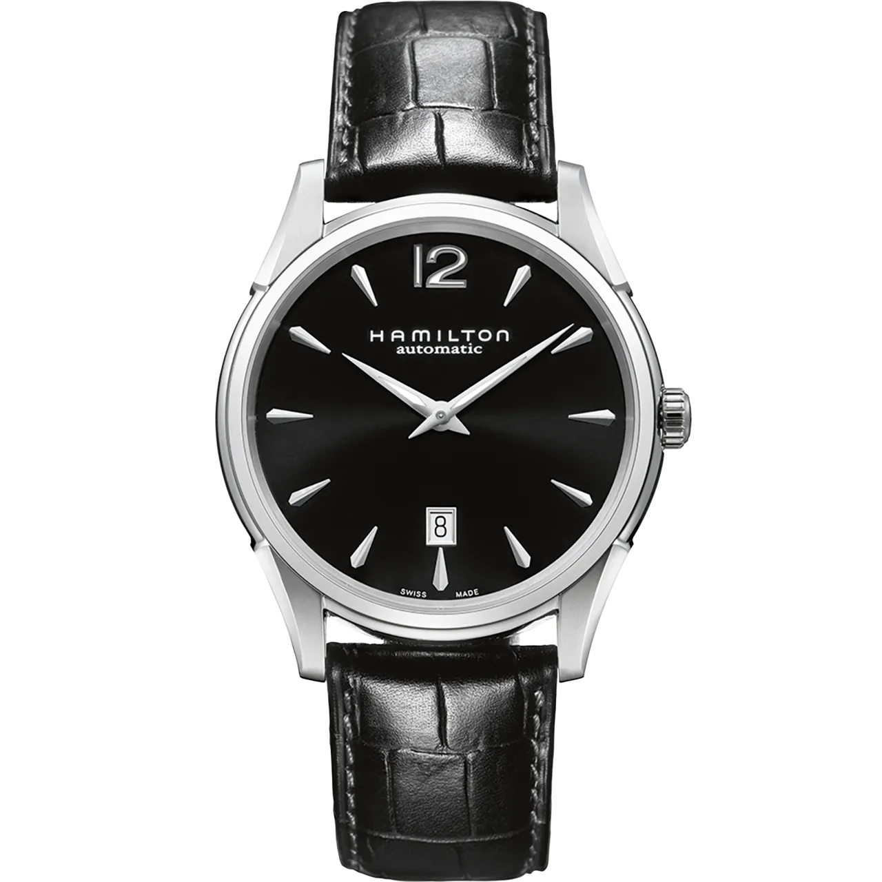 Hamilton Jazzmaster Slim Auto Siyah H38615735 detay görseli 1