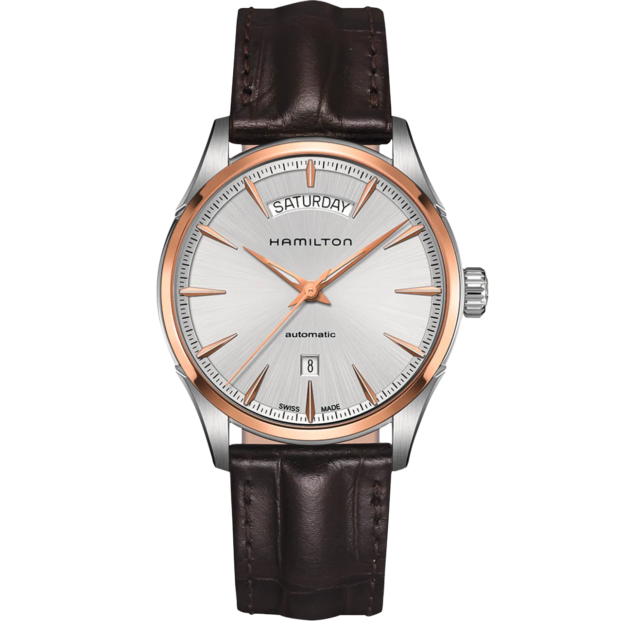 Hamilton Jazzmaster Day Date Auto Silver H42525551 detay görseli 1