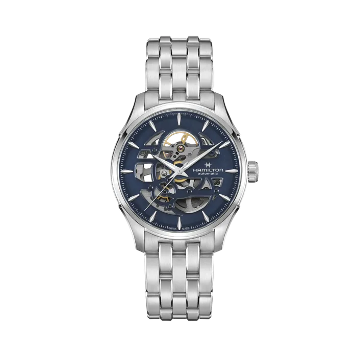 Hamilton Jazzmaster Skeleton Auto Mavi H42535141
