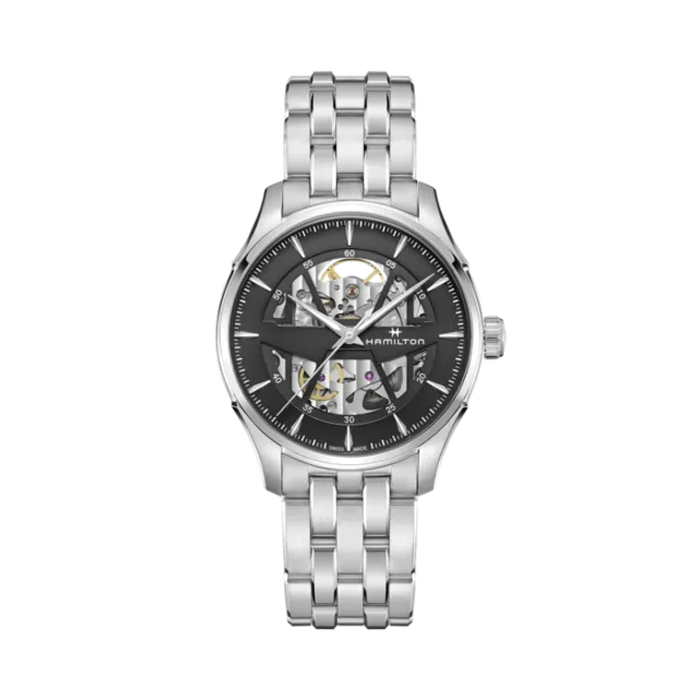 Hamilton Jazzmaster Skeleton Auto Anthracite H42535180 Görsel 1