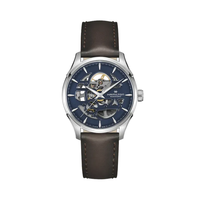 Hamilton Jazzmaster Skeleton Auto Mavi H42535541