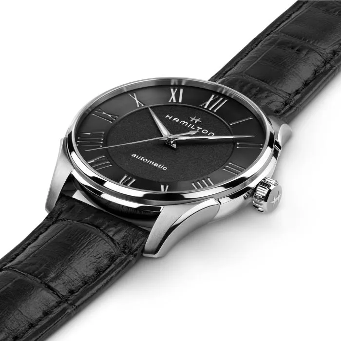 Hamilton Jazzmaster Auto Otomatik Siyah H42535730 detay görseli 3
