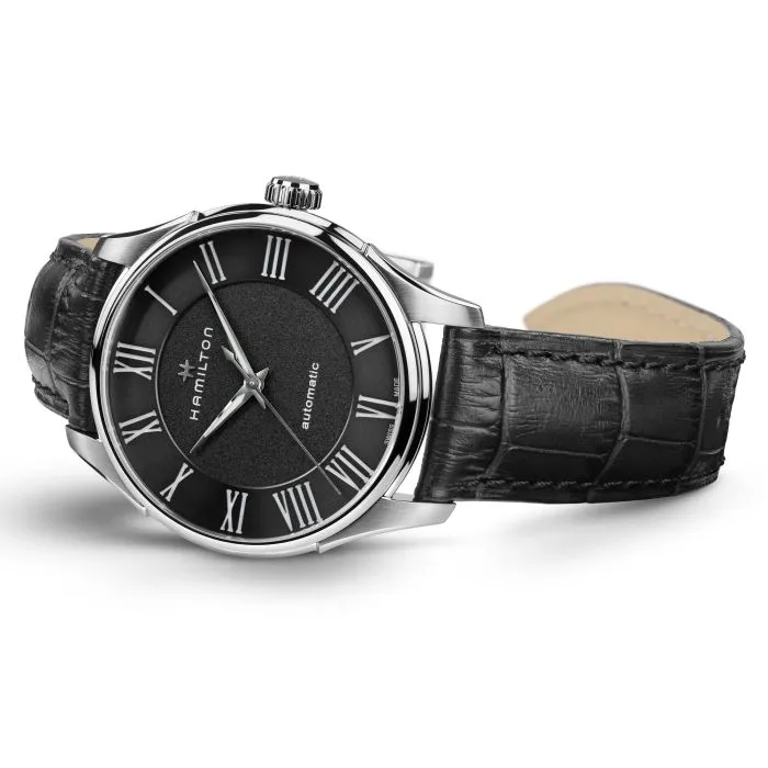 Hamilton Jazzmaster Auto Otomatik Siyah H42535730 detay görseli 4