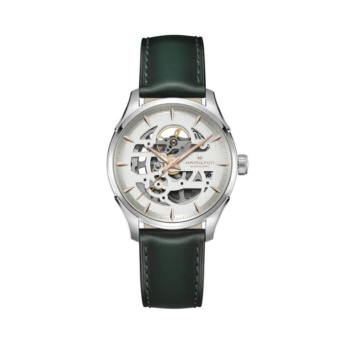 Hamilton Jazzmaster Skeleton Auto White H42535810