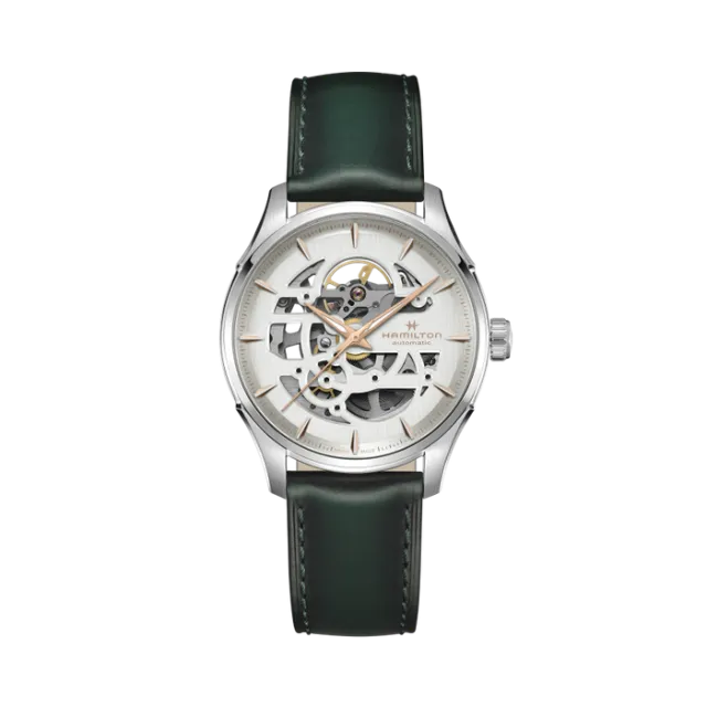 Beğenmek için çift tıkla Hamilton Jazzmaster Skeleton Auto White H42535810 Görsel 1