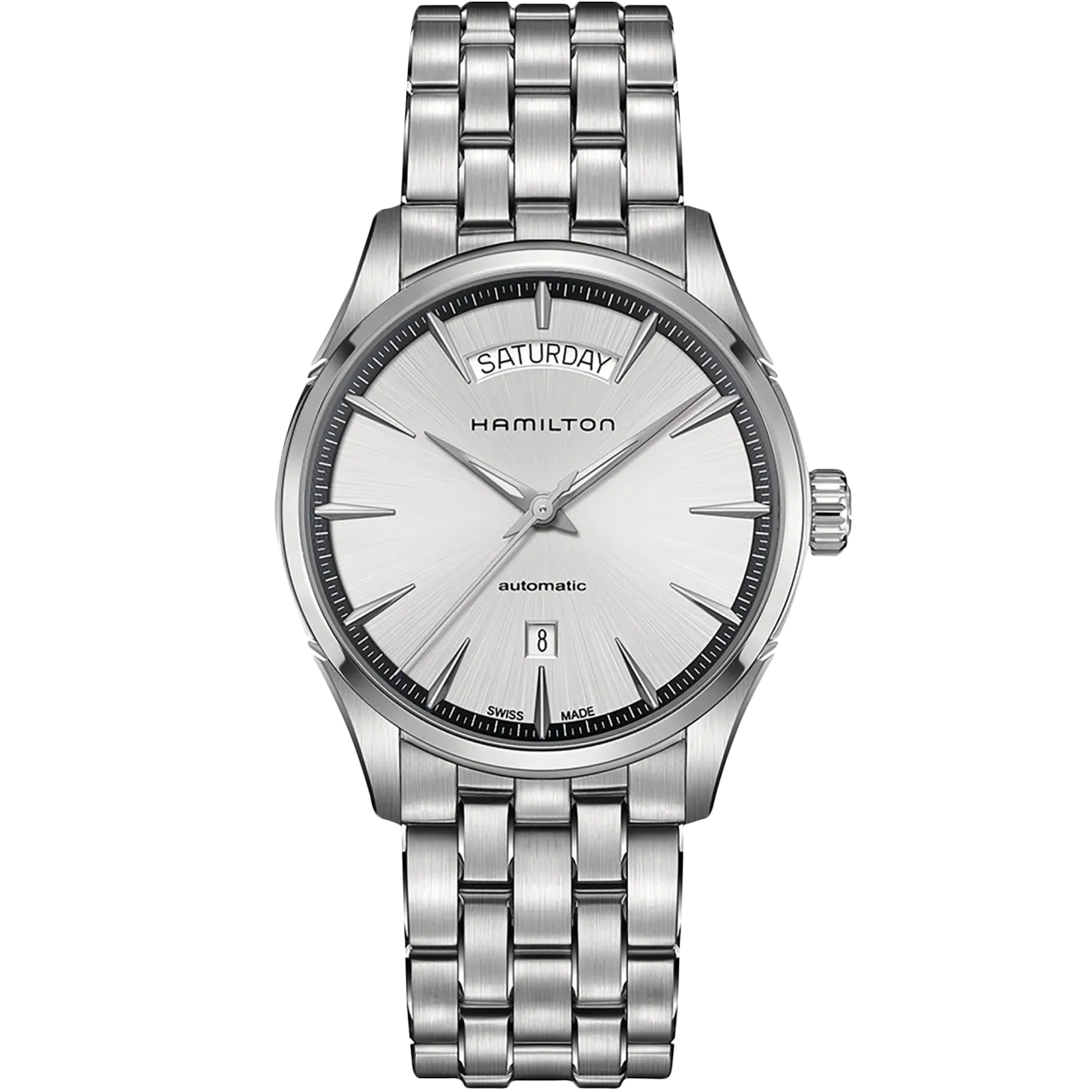 Hamilton Jazzmaster Day Date Auto Silver H42565151 detay görseli 1