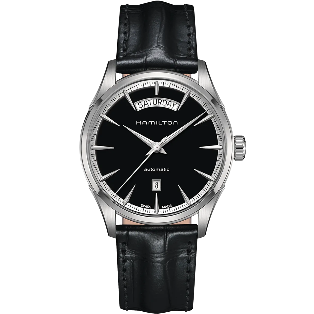 Hamilton Jazzmaster Day Date Auto Siyah H42565731 detay görseli 1