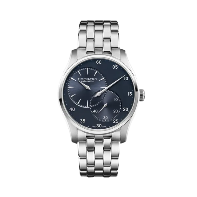 Beğenmek için çift tıkla Hamilton Jazzmaster Regulator Auto Mavi H42615143 Görsel 1