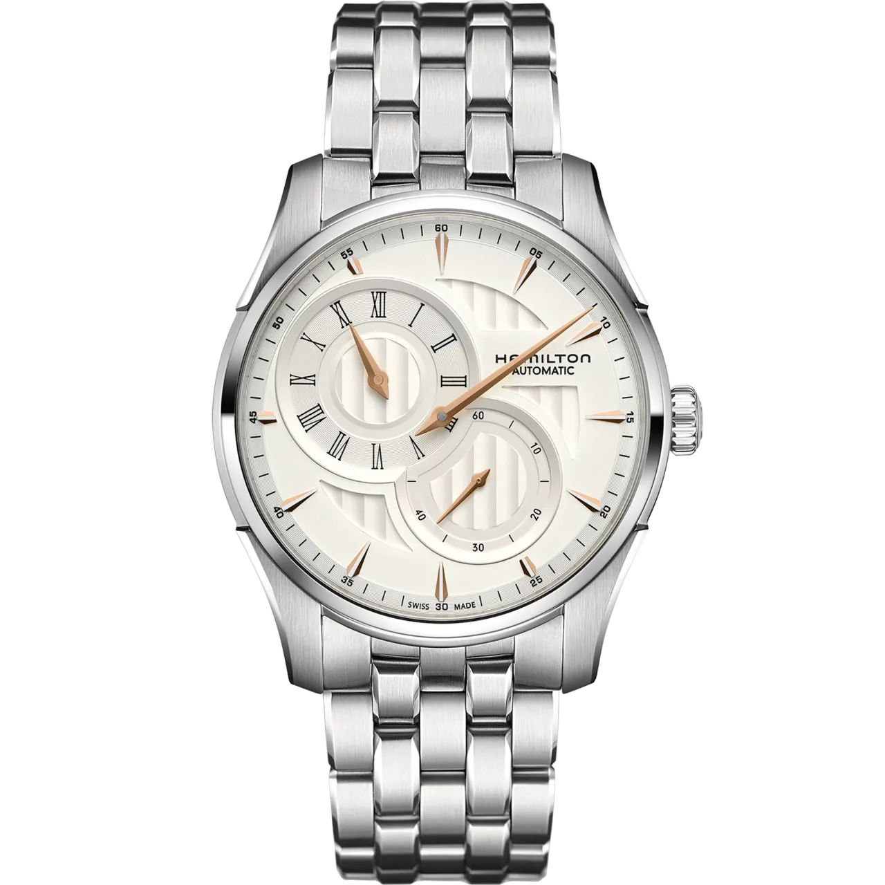 Hamilton Jazzmaster Regulator Auto Silver H42615151 detay görseli 1