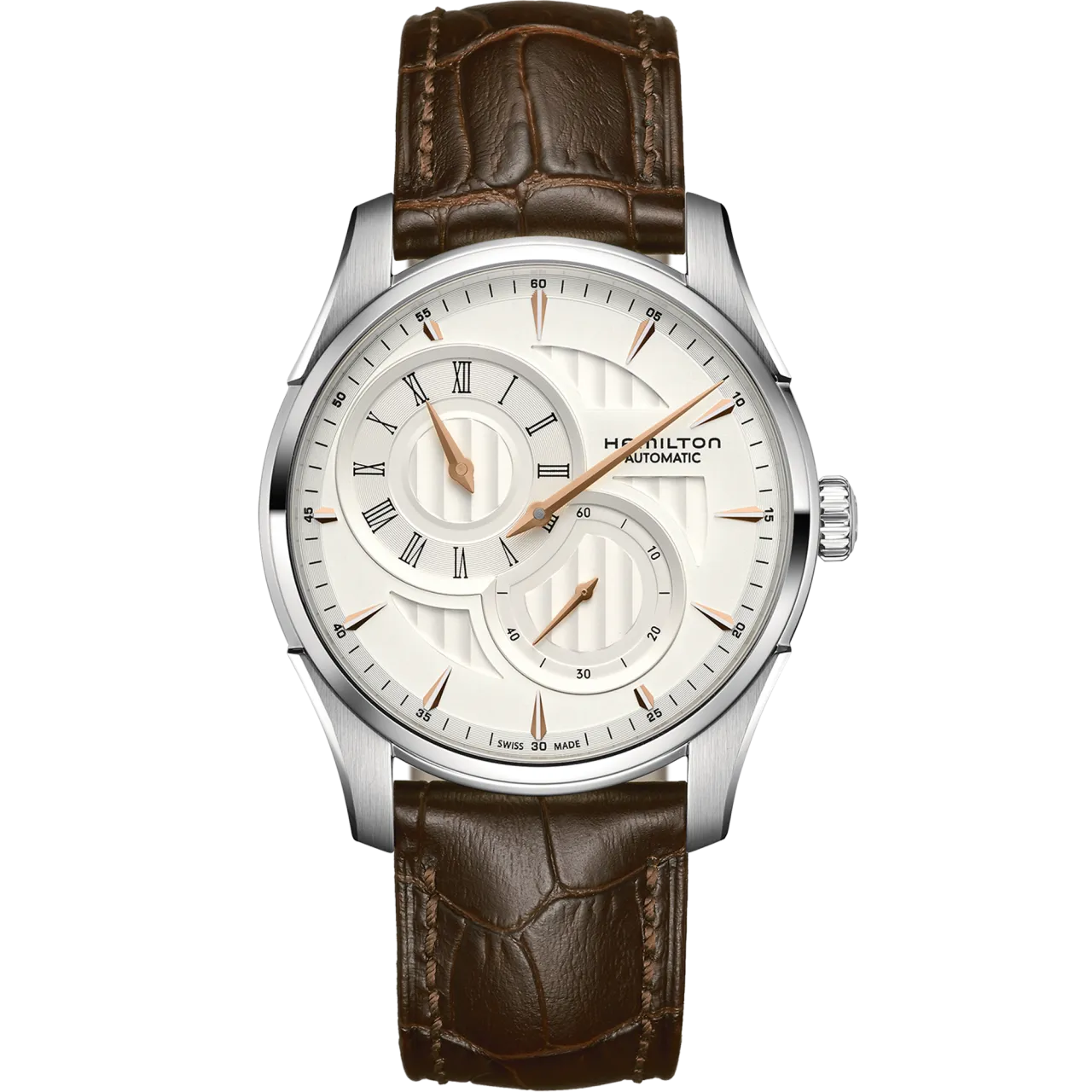 Hamilton Jazzmaster Regulator Auto Silver H42615551 detay görseli 1