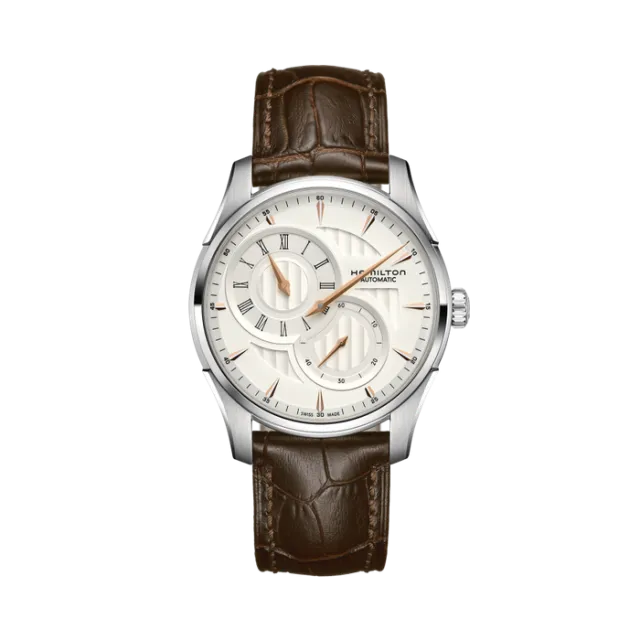 Beğenmek için çift tıkla Hamilton Jazzmaster Regulator Auto Silver H42615551 Görsel 1