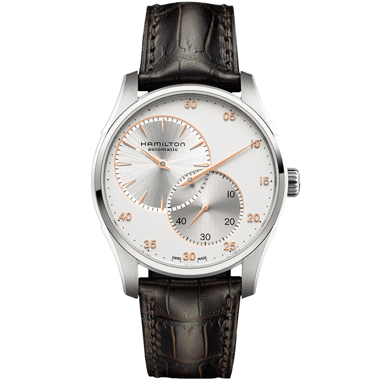Hamilton Jazzmaster Regulator Auto Silver H42615553 detay görseli 1