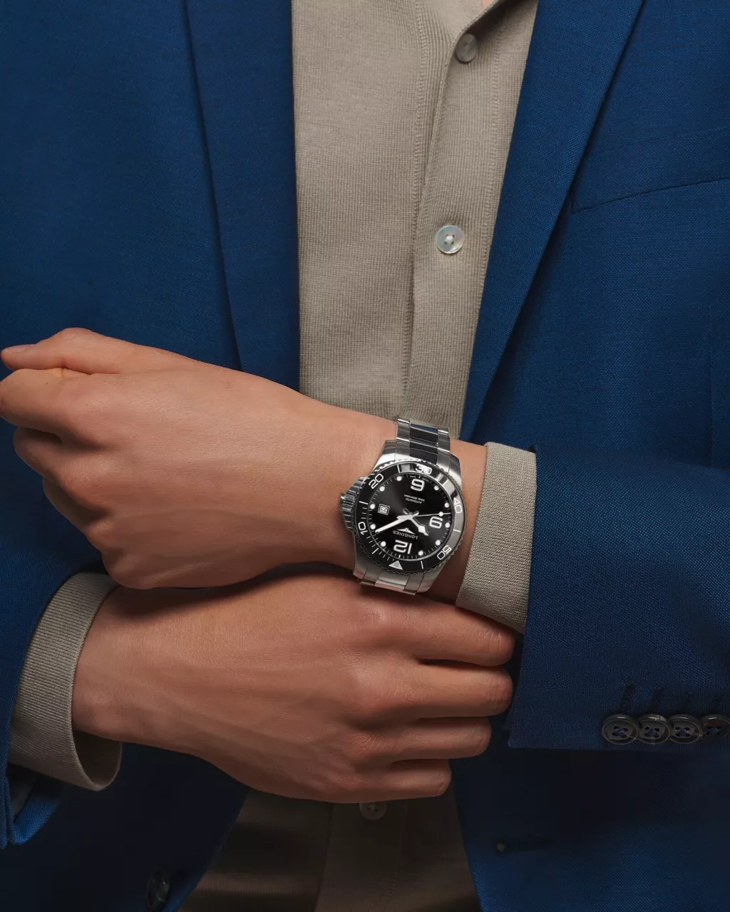 Longines HydroConquest L37824566 detay görseli 1