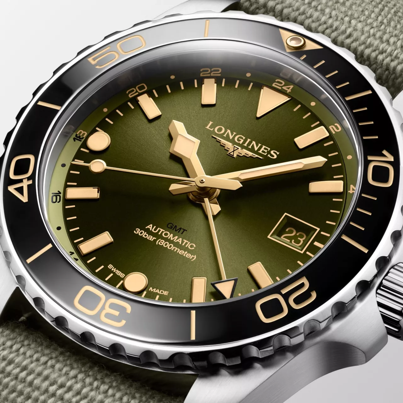Longines HydroConquest GMT L37904062 detay görseli 1