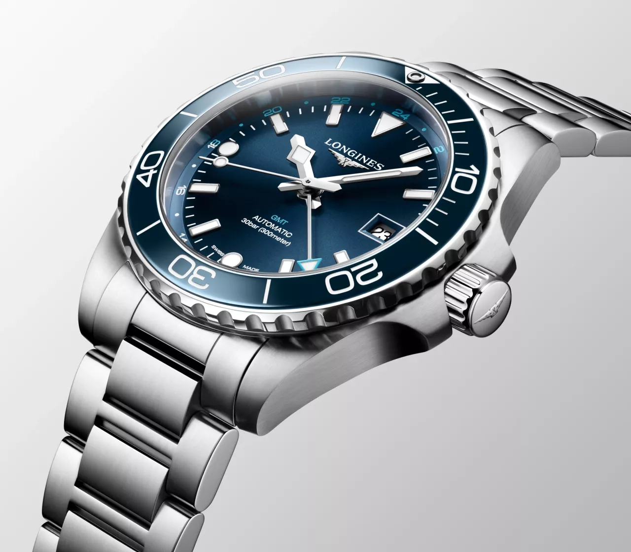 Longines HydroConquest GMT L37904966 detay görseli 5