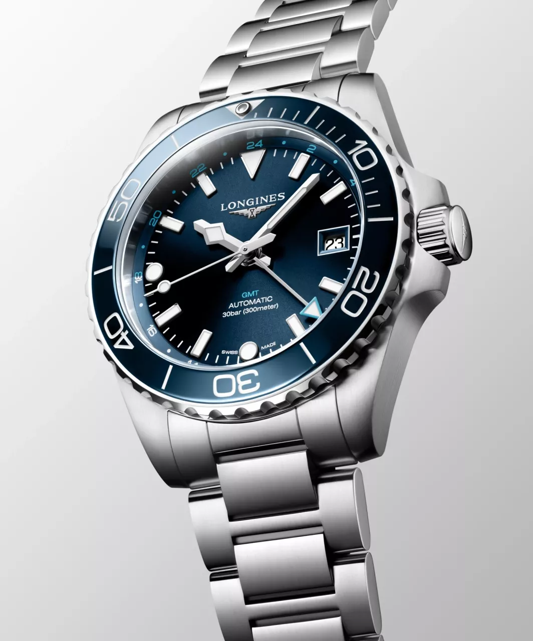 Longines HydroConquest GMT L37904966 detay görseli 3
