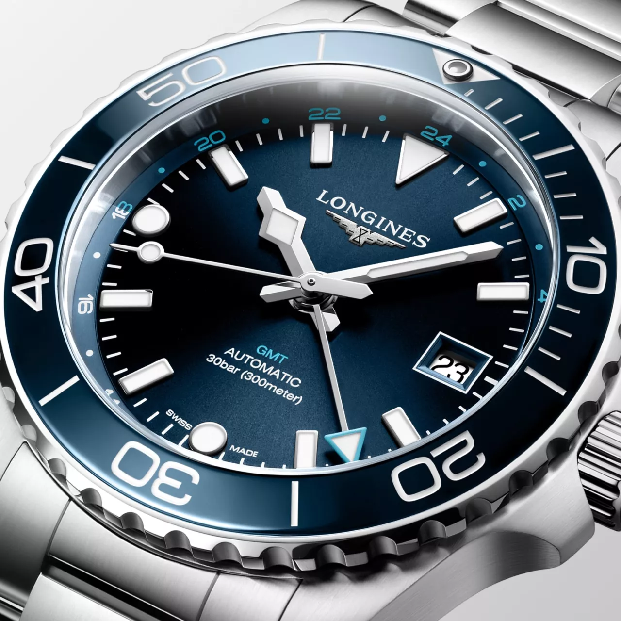 Longines HydroConquest GMT L37904966 detay görseli 1