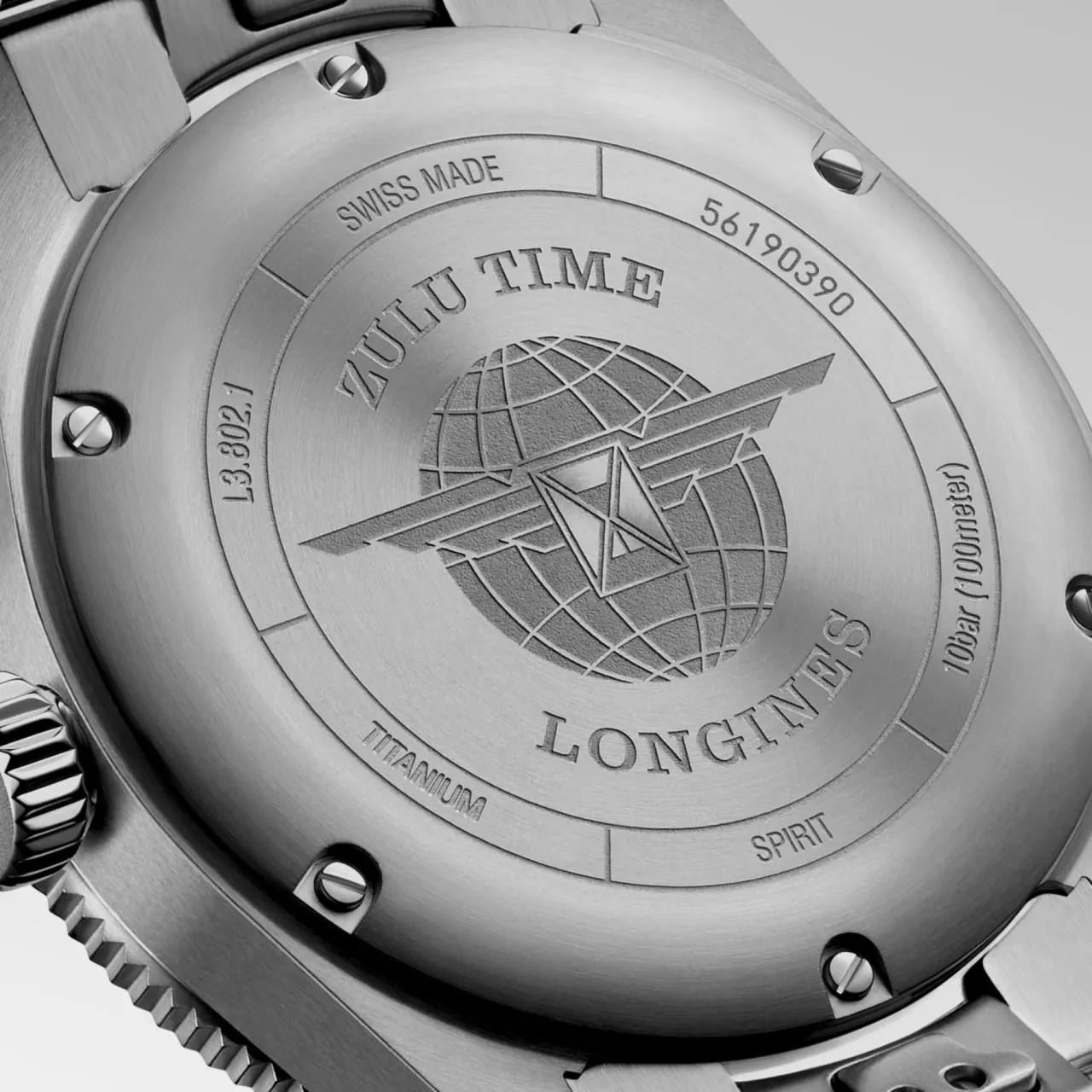 Longines Spirit Zulu Time L3.802.1.53.6 detay görseli 2