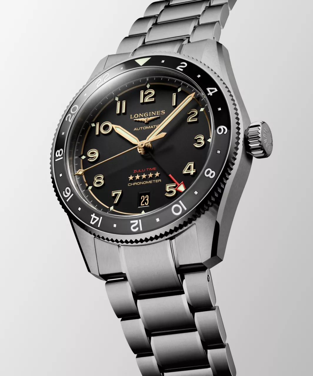 Longines Spirit Zulu Time L3.802.1.53.6 detay görseli 3