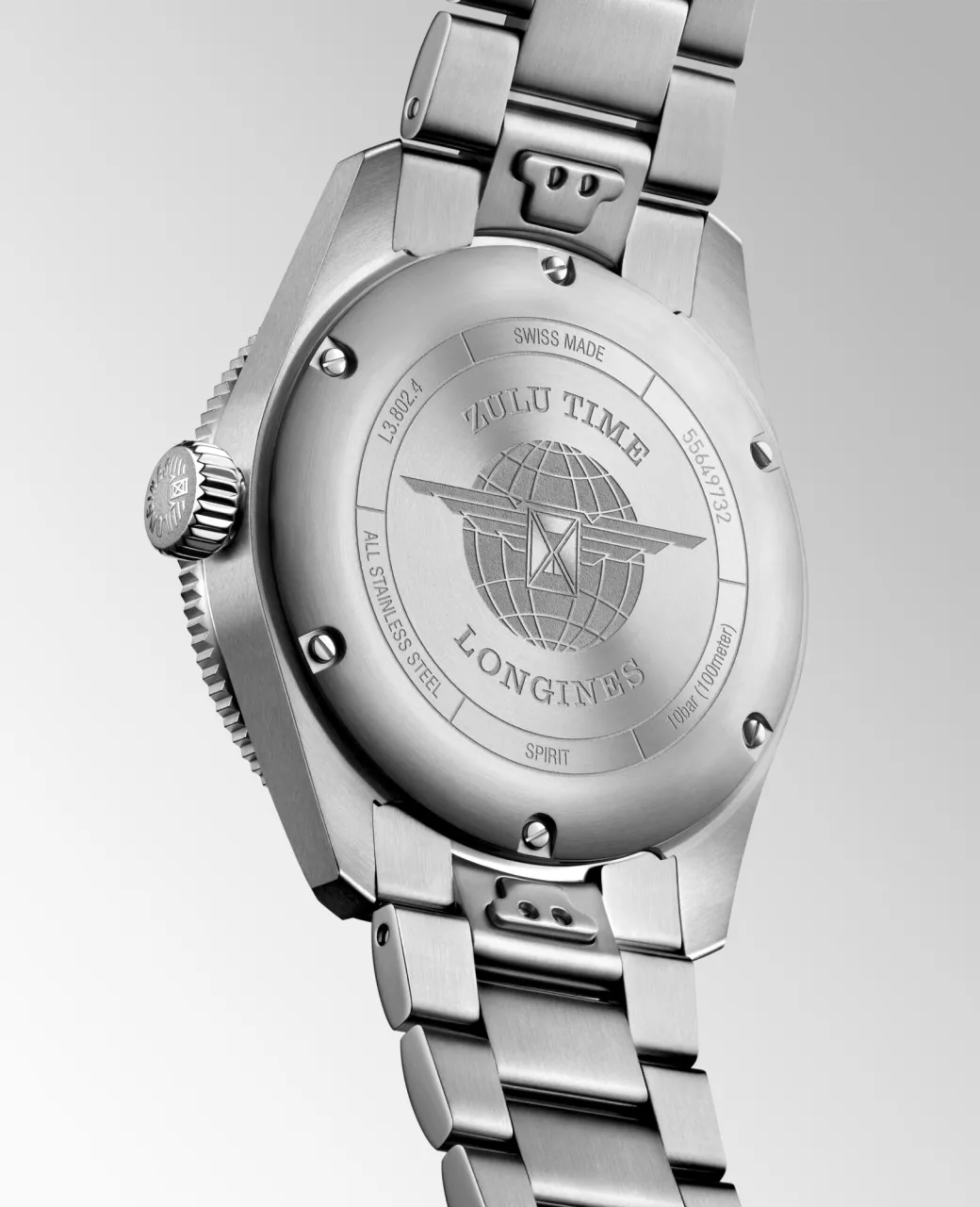 Longines Spirit Zulu Time L3.802.4.53.6 detay görseli 4