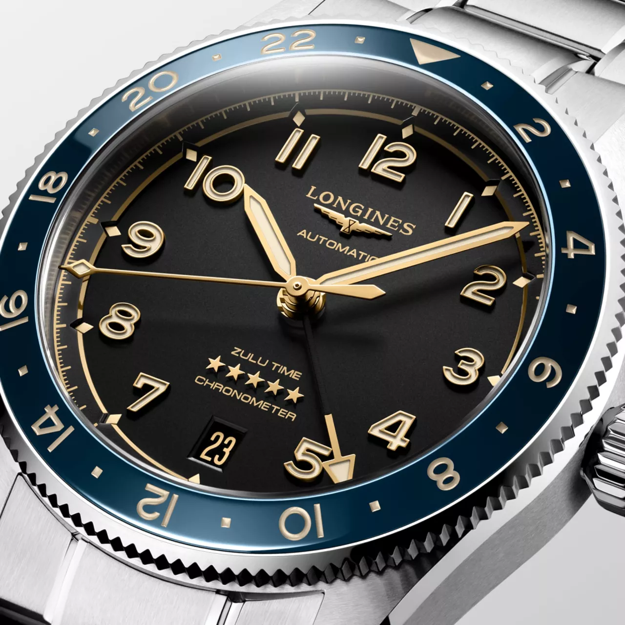 Longines Spirit Zulu Time L3.802.4.60.6 detay görseli 3