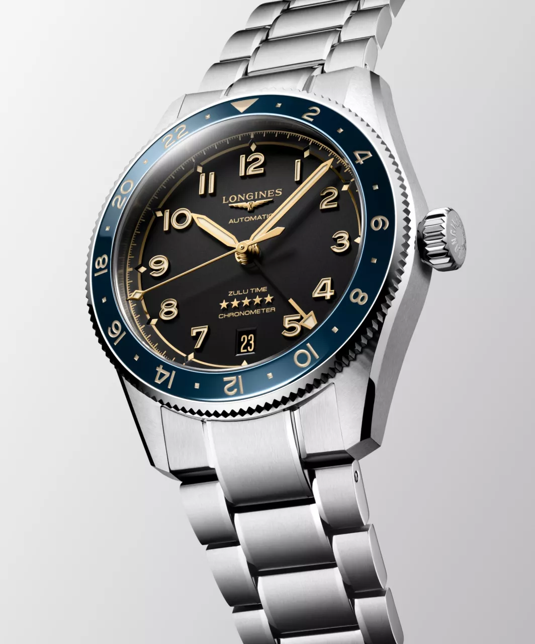 Longines Spirit Zulu Time L3.802.4.60.6 detay görseli 5