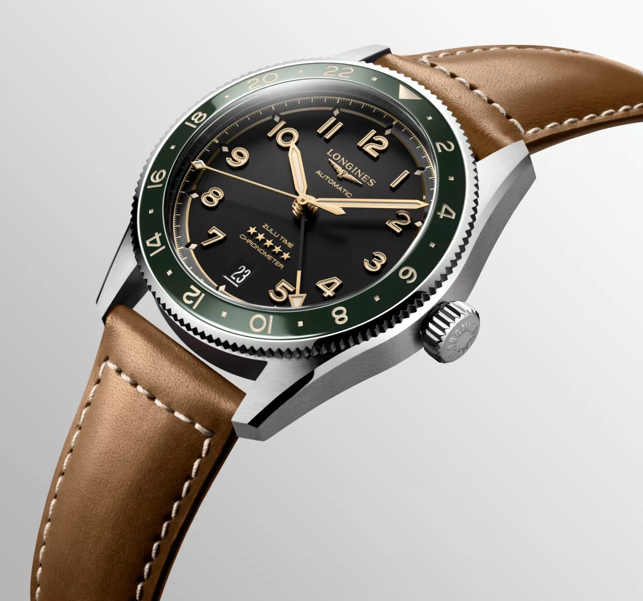 Longines Spirit Zulu Time L3.802.4.63.2 detay görseli 1