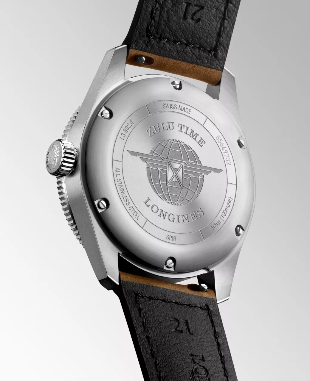 Longines Spirit Zulu Time L3.802.4.63.2 detay görseli 4