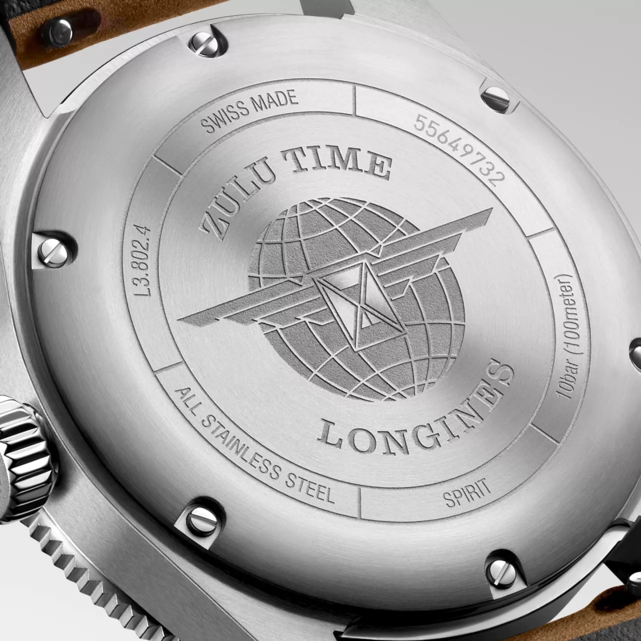 Longines Spirit Zulu Time L3.802.4.63.2 detay görseli 5