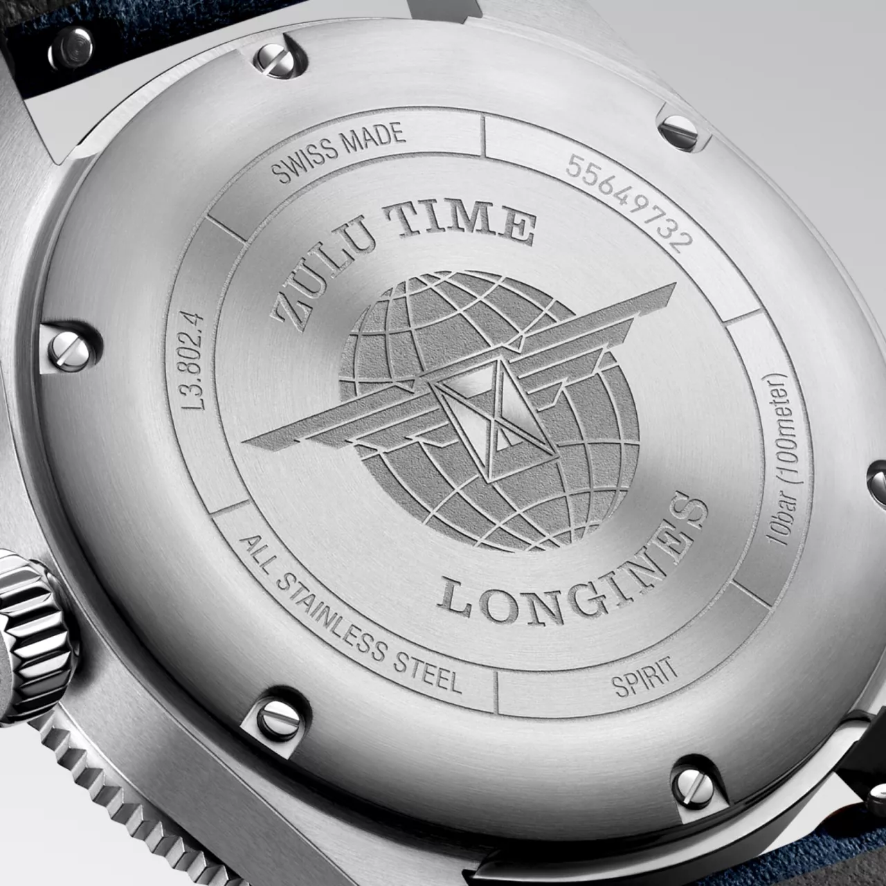 Longines Spirit Zulu Time L3.802.4.93.2 detay görseli 3