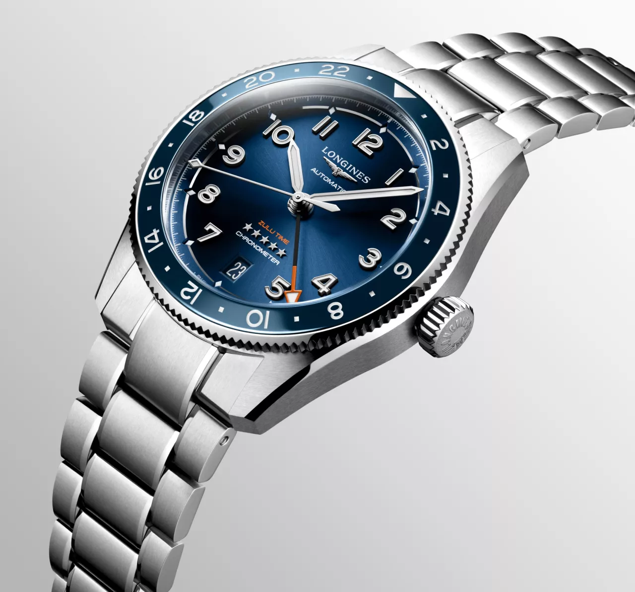 Longines Spirit Zulu Time L3.802.4.93.6 detay görseli 1