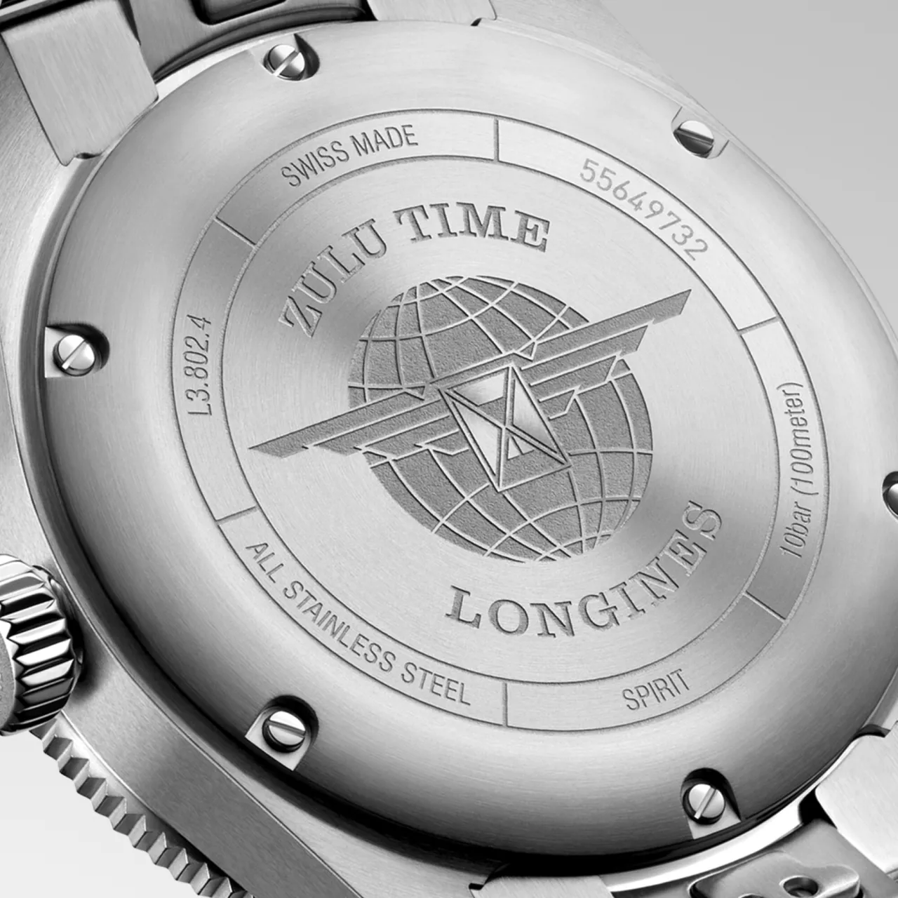 Longines Spirit Zulu Time L3.802.4.93.6 detay görseli 3