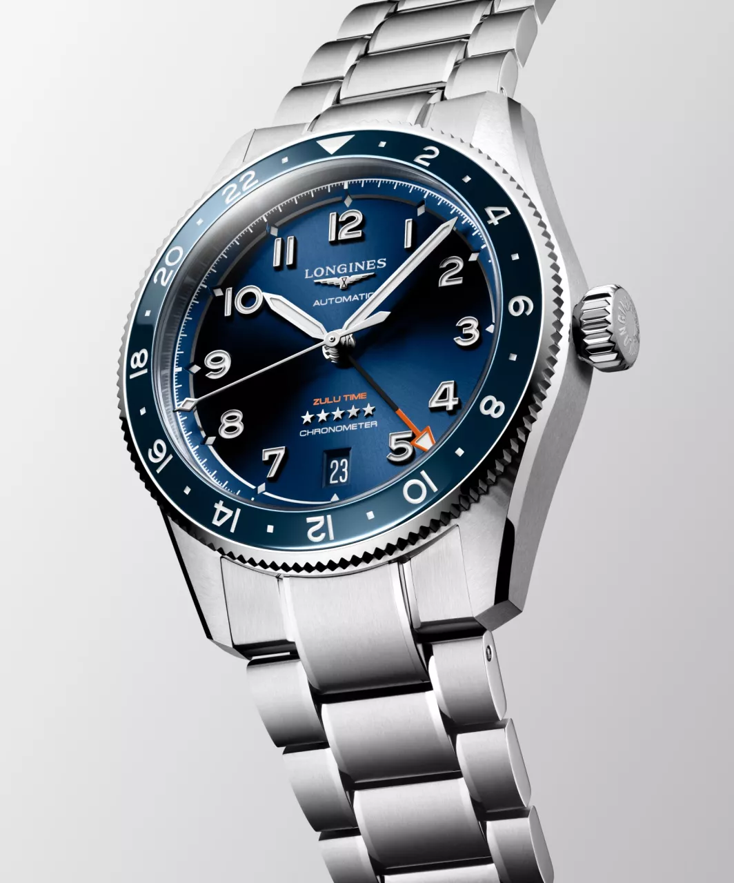 Longines Spirit Zulu Time L3.802.4.93.6 detay görseli 4