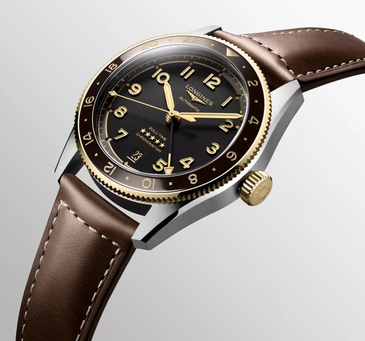 Longines Spirit Zulu Time L3.802.5.53.2 detay görseli 5