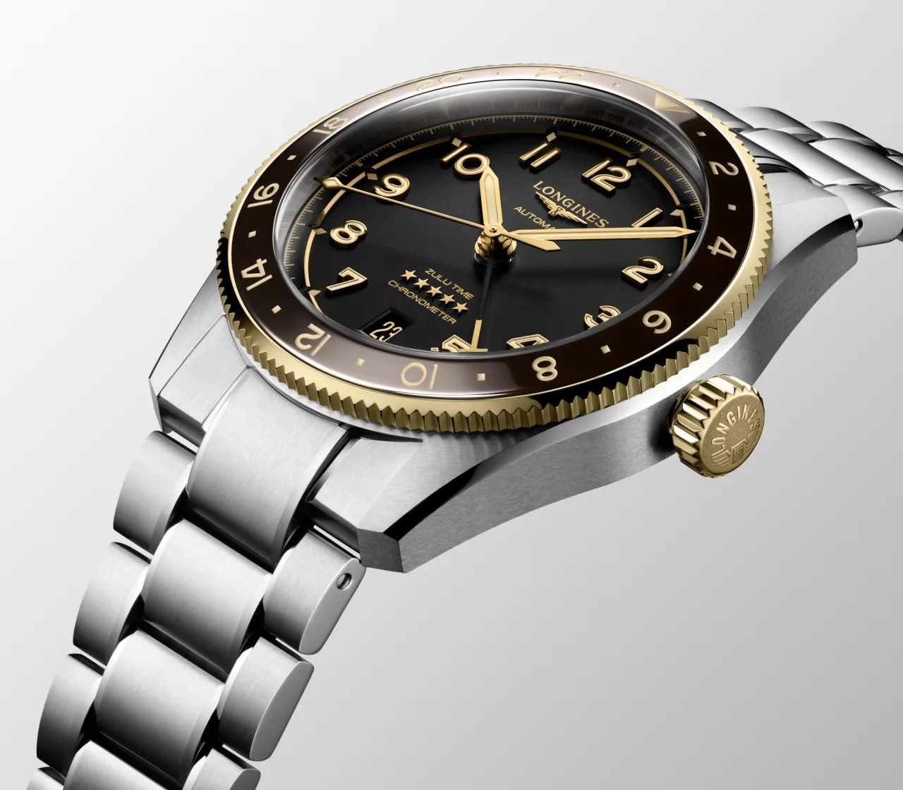 Longines Spirit Zulu Time L3.802.5.53.6 detay görseli 1
