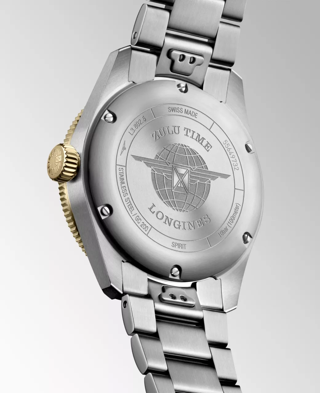 Longines Spirit Zulu Time L3.802.5.53.6 detay görseli 2