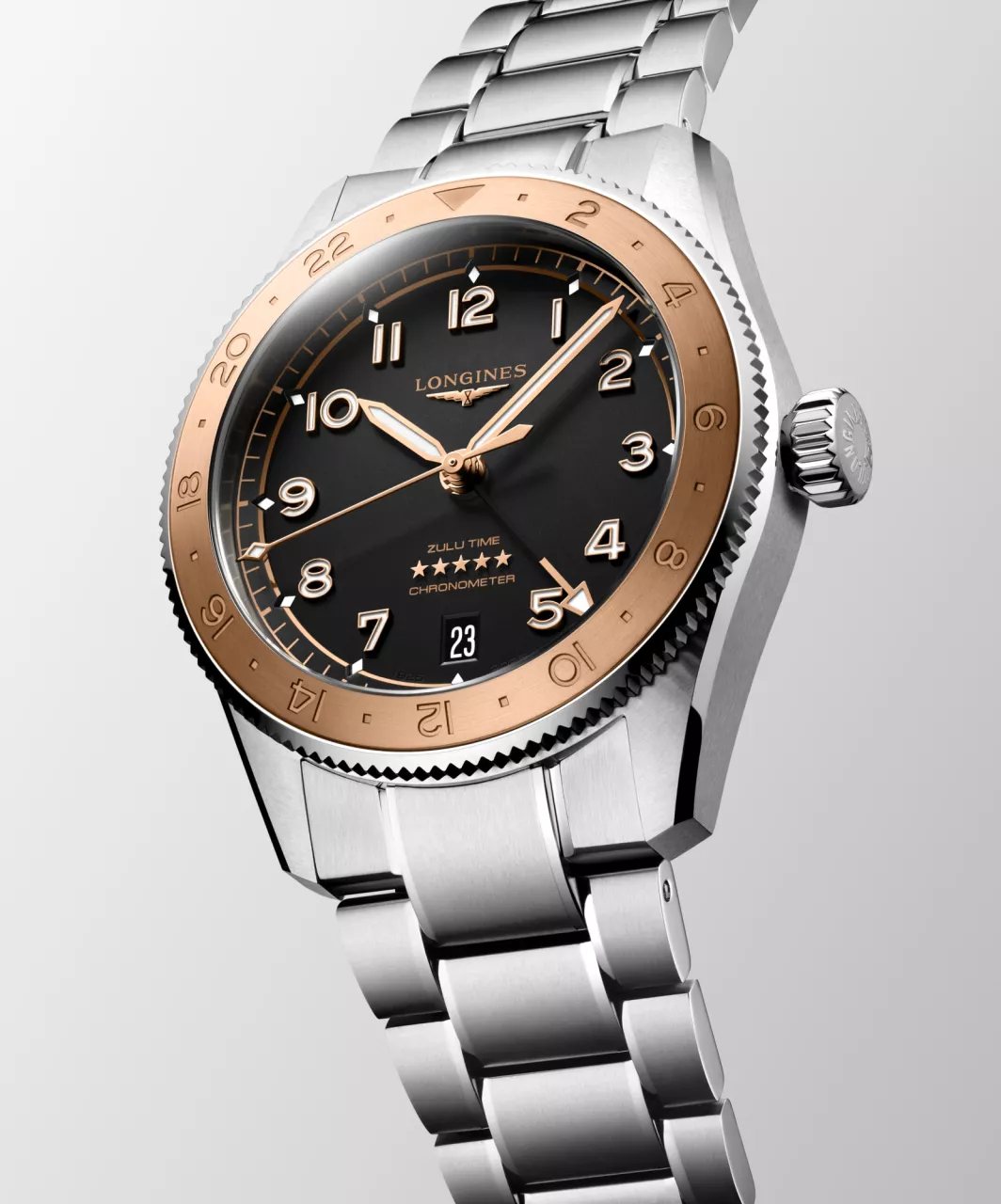 Longines Spirit Zulu Time L3.803.5.53.6 detay görseli 5