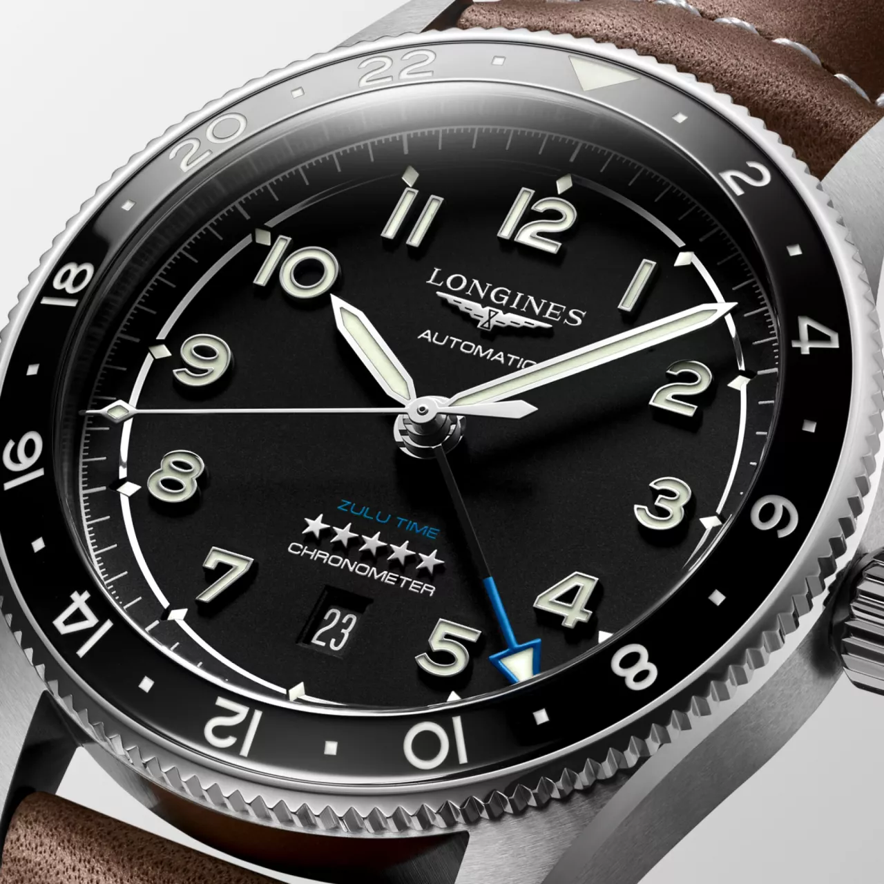 Longines Spirit Zulu Time L3.812.4.53.2 detay görseli 2