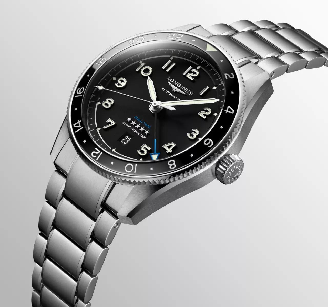 Longines Spirit Zulu Time L3.812.4.53.6 detay görseli 3