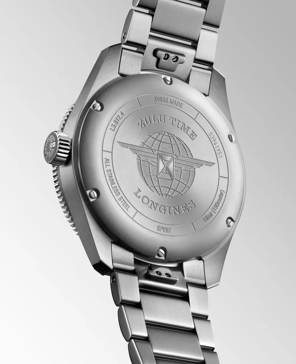 Longines Spirit Zulu Time L3.812.4.60.6 detay görseli 1